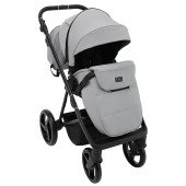 Коляска 2 в 1 Adamex Blanc Eco SA-3 светло-серый Коляска 2 в 1 Adamex Blanc Eco SA-3 светло-серый