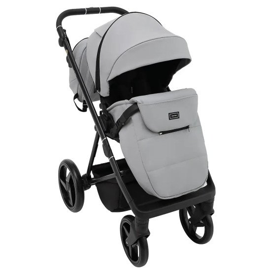 Коляска 2 в 1 Adamex Blanc Eco SA-3 светло-серый Коляска 2 в 1 Adamex Blanc Eco SA-3 светло-серый