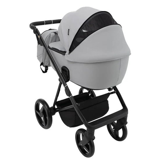 Коляска 2 в 1 Adamex Blanc Eco SA-3 светло-серый Коляска 2 в 1 Adamex Blanc Eco SA-3 светло-серый