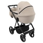 Коляска универсальная 2 в 1 Adamex Blanc Eco SA-7 латте Коляска универсальная 2 в 1 Adamex Blanc Eco SA-7 латте