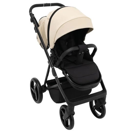 Коляска 2 в 1 Adamex Blanc Eco SA-8 бежевий Коляска 2 в 1 Adamex Blanc Eco SA-8 бежевий