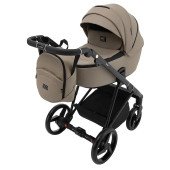 Коляска 2 в 1 Adamex Blanc Eco SA-9 темний капучино Коляска 2 в 1 Adamex Blanc Eco SA-9 темний капучино