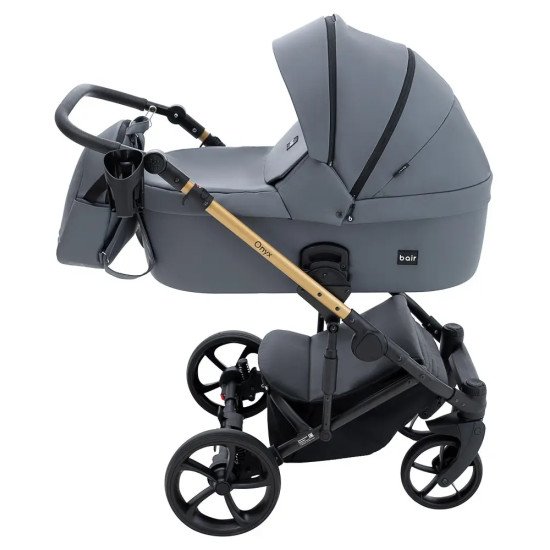 Коляска 2 в 1 Bair Onyx ECO OE-47 графит