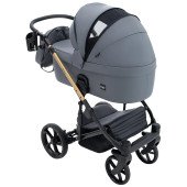Коляска 2 в 1 Bair Onyx ECO OE-47 графит