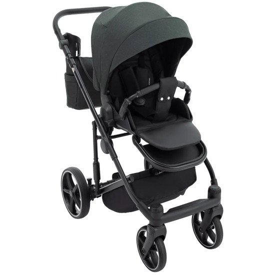 Коляска 2 в 1 Adamex Ziko Lux TK-50 тёмно-зелёный