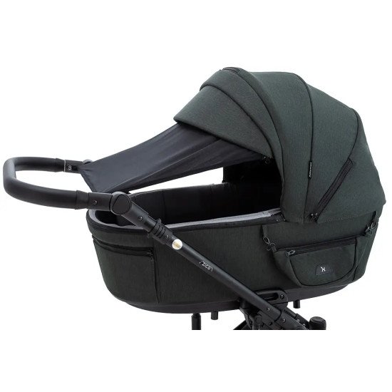 Коляска 2 в 1 Adamex Ziko Lux TK-50 тёмно-зелёный