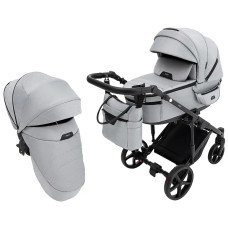 Коляска 2 в 1 Adamex Zico Tip TK-83 серый