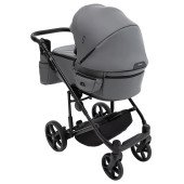 Коляска 2 в 1 Adamex Zico Eco Sa-4 тёмно-серый