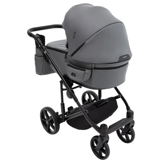 Коляска 2 в 1 Adamex Zico Eco Sa-4 тёмно-серый