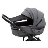 Коляска 2 в 1 Adamex Zico Eco Sa-4 тёмно-серый