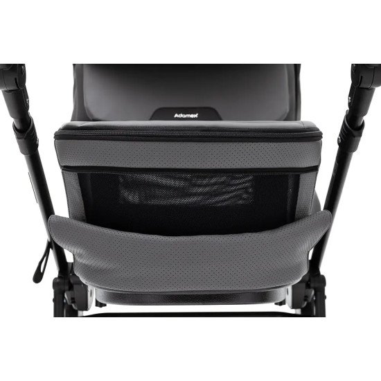 Коляска 2 в 1 Adamex Zico Eco Sa-4 тёмно-серый
