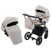 Коляска 2 в 1 Bair Kiwi Plus ECO BKP-32/33 бежевий / капучино Коляска 2 в 1 Bair Kiwi Plus ECO BKP-32/33 бежевий / капучино