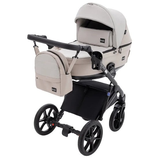 Коляска 2 в 1 Bair Kiwi Plus ECO BKP-32/33 бежевий / капучино Коляска 2 в 1 Bair Kiwi Plus ECO BKP-32/33 бежевий / капучино