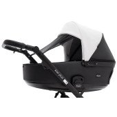 Коляска 2 в 1 Bair Kiwi Plus ECO BKP-51/15 белый / черный
