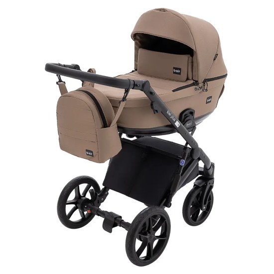 Коляска 2 в 1 Bair Kiwi Plus Soft BKP-857 темный капучино Коляска 2 в 1 Bair Kiwi Plus Soft BKP-857 темный капучино
