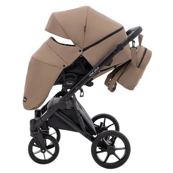 Коляска 2 в 1 Bair Kiwi Plus Soft BKP-857 темный капучино Коляска 2 в 1 Bair Kiwi Plus Soft BKP-857 темный капучино
