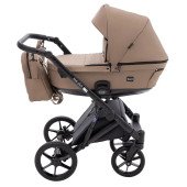 Коляска 2 в 1 Bair Kiwi Plus Soft BKP-857 темный капучино Коляска 2 в 1 Bair Kiwi Plus Soft BKP-857 темный капучино