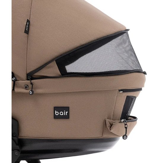 Коляска 2 в 1 Bair Kiwi Plus Soft BKP-857 темный капучино Коляска 2 в 1 Bair Kiwi Plus Soft BKP-857 темный капучино