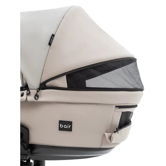 Коляска 2 в 1 для двійні Bair Kiwi DUO ECO BKD-32/33 бежевий / капучино Коляска 2 в 1 для двійні Bair Kiwi DUO ECO BKD-32/33 бежевий / капучино