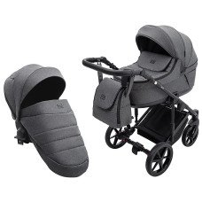Коляска 2 в 1 Adamex Locco Tip TK-57 графит
