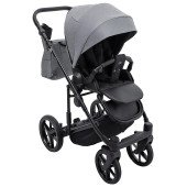 Коляска 2 в 1 Adamex Locco Tip TK-60 темно-серый
