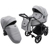 Коляска 2 в 1 Adamex Locco Tip TK-83 серый Коляска 2 в 1 Adamex Locco Tip TK-83 серый