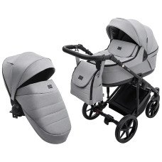 Коляска 2 в 1 Adamex Locco Tip TK-83 серый