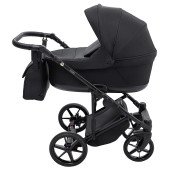 Коляска 2 в 1 Adamex Locco Lux TK-53 черный Коляска 2 в 1 Adamex Locco Lux TK-53 черный