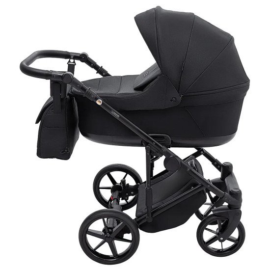 Коляска 2 в 1 Adamex Locco Lux TK-53 черный Коляска 2 в 1 Adamex Locco Lux TK-53 черный