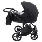 Коляска 2 в 1 Adamex Locco Lux TK-53 черный Коляска 2 в 1 Adamex Locco Lux TK-53 черный