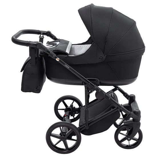 Коляска 2 в 1 Adamex Locco Lux TK-53 черный Коляска 2 в 1 Adamex Locco Lux TK-53 черный