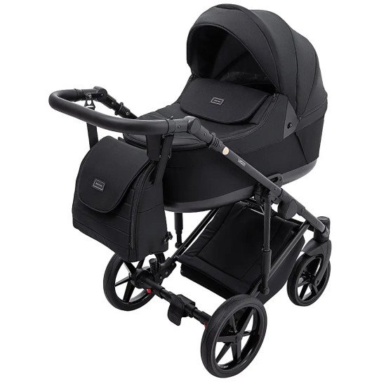 Коляска 2 в 1 Adamex Locco Lux TK-53 черный Коляска 2 в 1 Adamex Locco Lux TK-53 черный