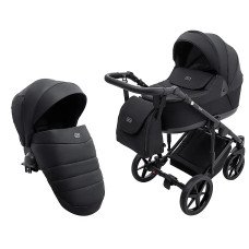 Коляска 2 в 1 Adamex Locco Lux TK-53 черный Коляска 2 в 1 Adamex Locco Lux TK-53 черный