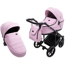 Коляска 2 в 1 Adamex Locco Eco SA-16 розовый