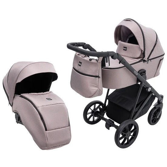 Коляска 2 в 1 Bair Vega Soft VS-02 sand капучино Коляска 2 в 1 Bair Vega Soft VS-02 sand капучино
