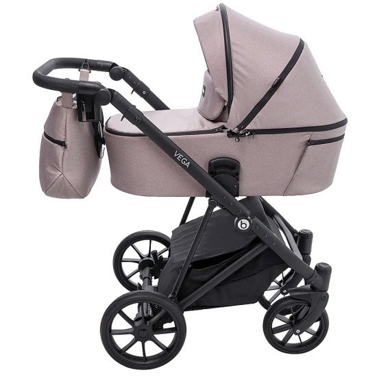 Коляска 2 в 1 Bair Vega Soft VS-02 sand капучино Коляска 2 в 1 Bair Vega Soft VS-02 sand капучино