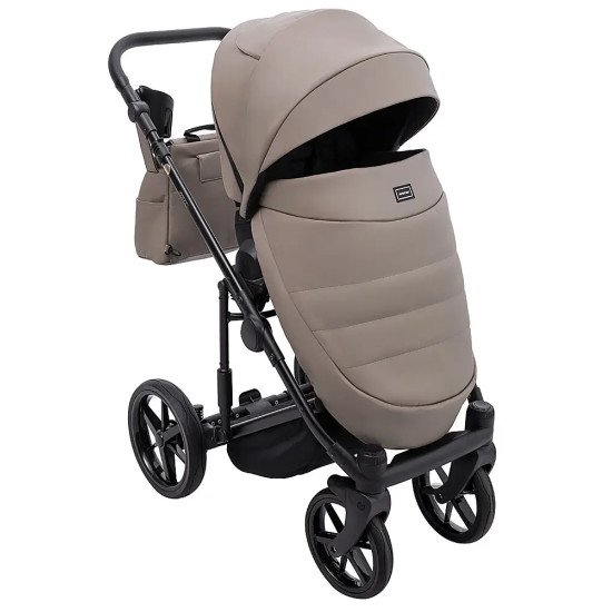 Коляска 2 в 1 Adamex Locco Eco SA-9 темний капучино
