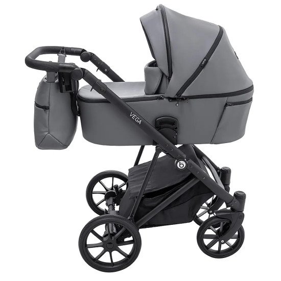 Коляска 2 в 1 Bair Vega ECO VE-47 темно-серый Коляска 2 в 1 Bair Vega ECO VE-47 темно-серый