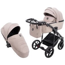 Коляска 2 в 1 Adamex Mobi Air Thermo New Lux PS-18 бежевый