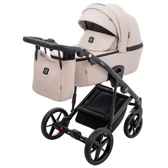 Коляска 2 в 1 Adamex Mobi Air Thermo New ECO SA-7 латте Коляска 2 в 1 Adamex Mobi Air Thermo New ECO SA-7 латте