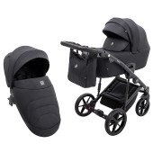 Коляска 2 в 1 Adamex Mobi Air Thermo New Lux TK-53 черный Коляска 2 в 1 Adamex Mobi Air Thermo New Lux TK-53 черный