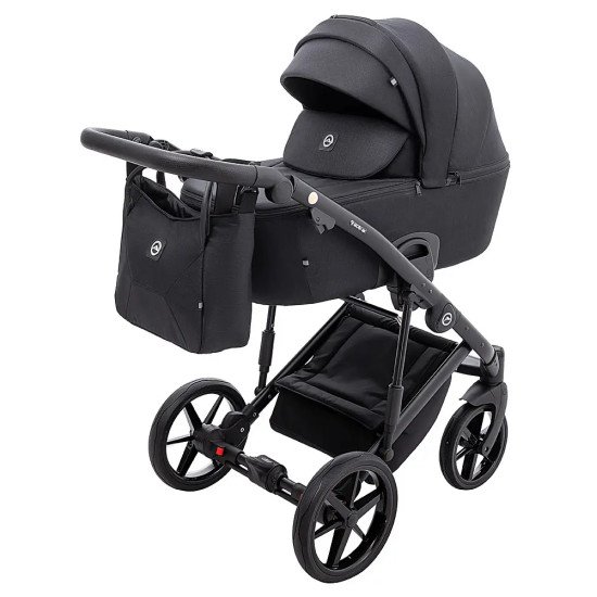 Коляска 2 в 1 Adamex Mobi Air Thermo New Lux TK-53 черный Коляска 2 в 1 Adamex Mobi Air Thermo New Lux TK-53 черный