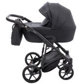 Коляска 2 в 1 Adamex Mobi Air Thermo New Lux TK-53 черный Коляска 2 в 1 Adamex Mobi Air Thermo New Lux TK-53 черный