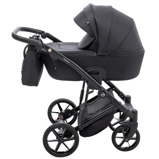Коляска 2 в 1 Adamex Mobi Air Thermo New Lux TK-53 черный Коляска 2 в 1 Adamex Mobi Air Thermo New Lux TK-53 черный