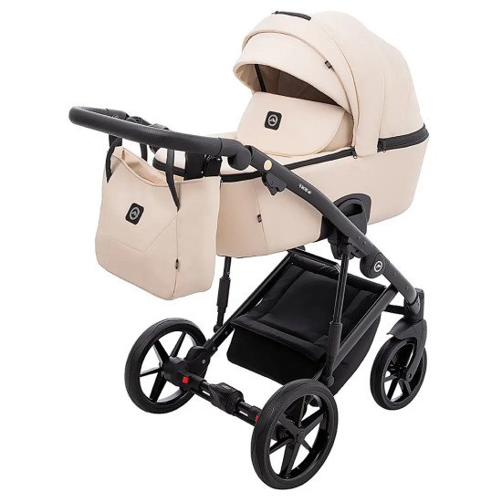 Коляска 2 в 1 Adamex Mobi Air Thermo New ECO SA-8 бежевий Коляска 2 в 1 Adamex Mobi Air Thermo New ECO SA-8 бежевий