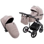 Коляска 2 в 1 Adamex Mobi Air Thermo New TIP TK-72 капучино Коляска 2 в 1 Adamex Mobi Air Thermo New TIP TK-72 капучино