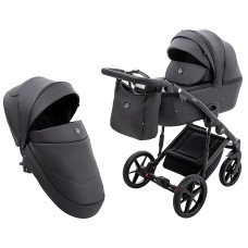 Коляска 2 в 1 Adamex Mobi Air Thermo New ECO SA-2 черный