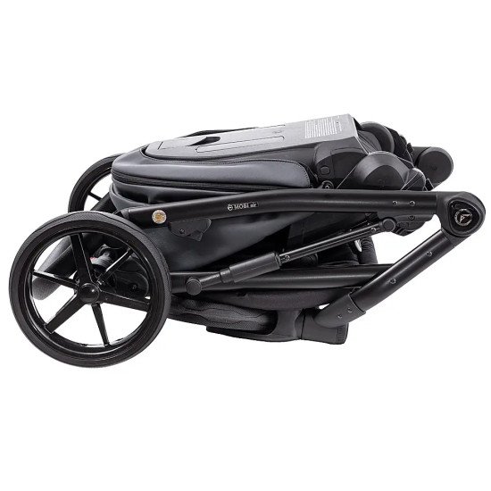 Коляска 2 в 1 Adamex Mobi Air Thermo New ECO SA-5 графіт Коляска 2 в 1 Adamex Mobi Air Thermo New ECO SA-5 графіт