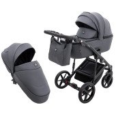 Коляска 2 в 1 Adamex Mobi Air Thermo New ECO SA-5 графіт Коляска 2 в 1 Adamex Mobi Air Thermo New ECO SA-5 графіт