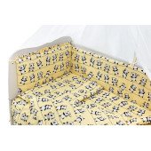 Детская постель Qvatro Gold RG-08 желтый (панды)